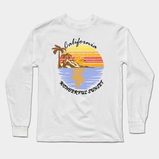 California sunset Long Sleeve T-Shirt
